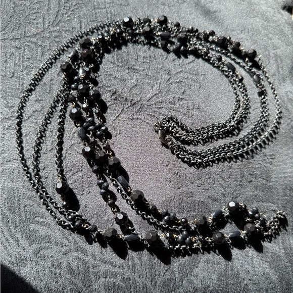 Three Strand Statement Necklace - Picture 1 of 2